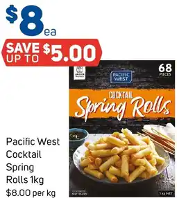Foodland Cocktail Spring Spring Rolls offer