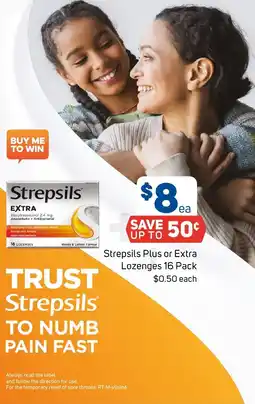 Foodland Plus or Extra Lozenges offer
