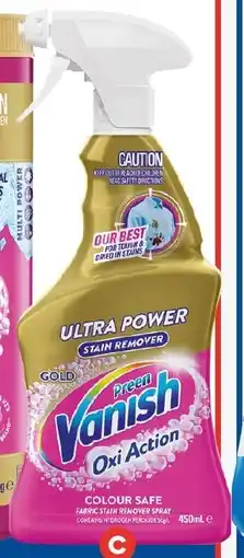 Foodland Gold Pro Stain Remover Trigger Spray 450ml offer