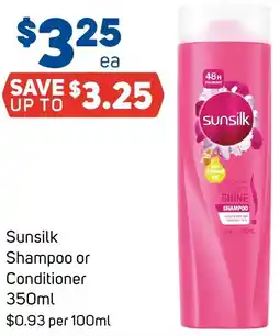 Foodland Shampoo or Conditioner offer
