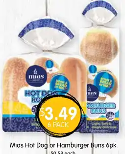 Spudshed Hot Dog or Hamburger Buns offer