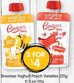 Spudshed Yoghurt Pouch offer