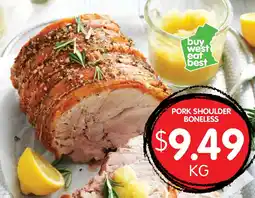 Spudshed Pork shoulder boneless offer