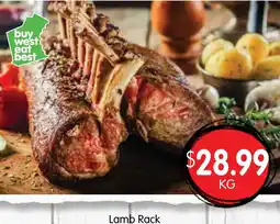 Spudshed Lamb Rack offer