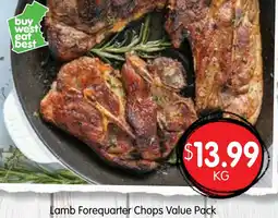 Spudshed Lamb Forequarter Chops offer