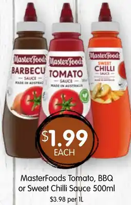Spudshed Tomato, BBQ or Sweet Chilli Sauce offer