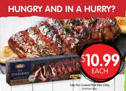 Spudshed Pre-Cooked Pork Ribs offer