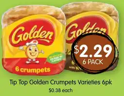 Spudshed Golden Crumpets Varieties offer