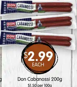 Spudshed Cabanossi offer