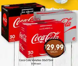 Spudshed Coca-Cola Varieties offer