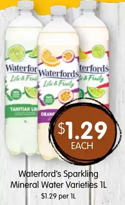Spudshed Sparkling Mineral Water offer