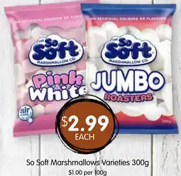 Spudshed Marshmallows Varieties offer