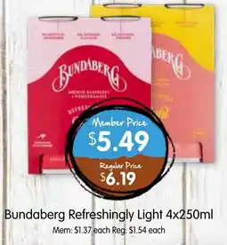Spudshed Refreshingly Light offer