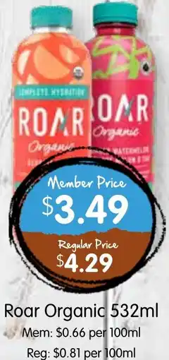 Spudshed Organic offer