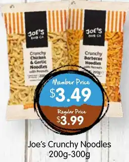 Joe's Crunchy Noodles