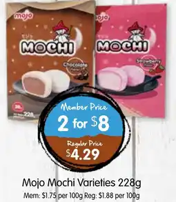 Spudshed Mochi Varieties offer