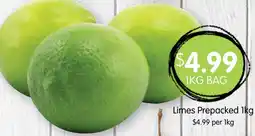 Spudshed Limes Prepacked offer