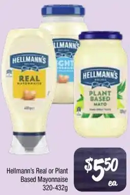 Farmer Jack's Real or Plant Based Mayonnaise offer