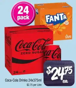 Farmer Jack's Coca-Cola Drinks offer