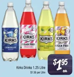Farmer Jack's Drinks offer