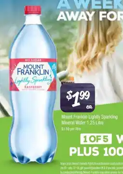 Farmer Jack's Lightly Sparkling offer