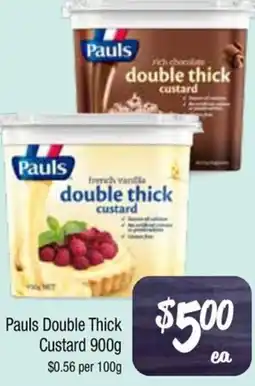 Pauls Double Thick Custard