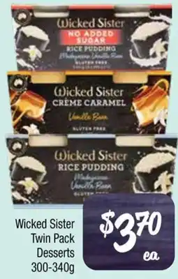 Wicked Sister Desserts