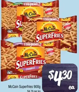 Farmer Jack's McCain Superfries offer