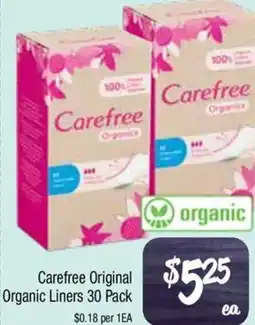 Farmer Jack's Original Organic Liners offer