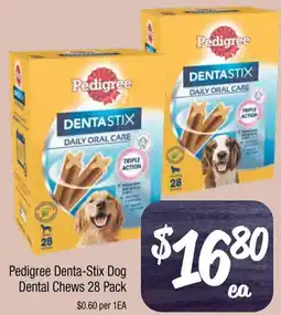 Farmer Jack's Denta-Stix Dog Dental Chews offer