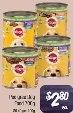 Farmer Jack's Pedigree Dog Food offer