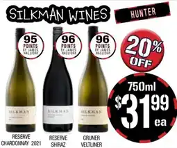 Farmer Jack's RESERVE CHARDONNAY 2021, RESERVE SHIRAZ, GRUNER VELTLINER offer