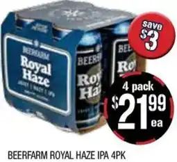 Beerfarm royal haze ipa