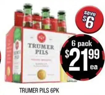 Farmer Jack's TRUMER PILS offer