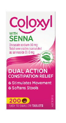 Discount Drug Stores Coloxyl with senna laxative 200 tablets offer