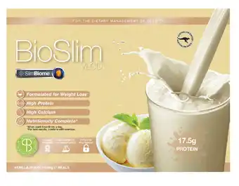 Bioslim vlcd vanilla shake 18x46g sachets