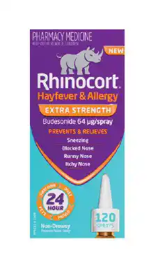 Discount Drug Stores Rhinocort hayfever & allergy extra strength nasal spray 64mcg 120 sprays offer
