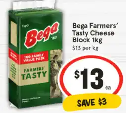IGA Farmers' Tasty Cheese Block offer