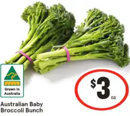 IGA Australian Baby Broccoli Bunch offer