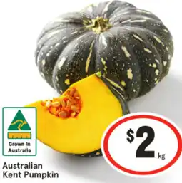 IGA Australian Kent Pumpkin offer