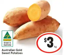 IGA Australian Gold Sweet Potatoes offer