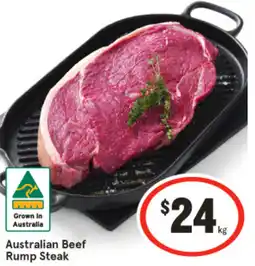 IGA Australian Beef Rump Steak offer