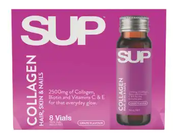 Discount Drug Stores Sup collagen hair, skin & nails 8 x 50ml vials offer