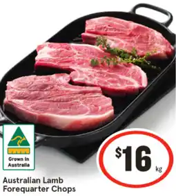 IGA Australian Lamb Forequarter Chops offer
