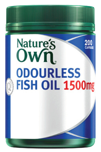 Discount Drug Stores Nature's own odourless fish oil 1500mg 200 capsules offer