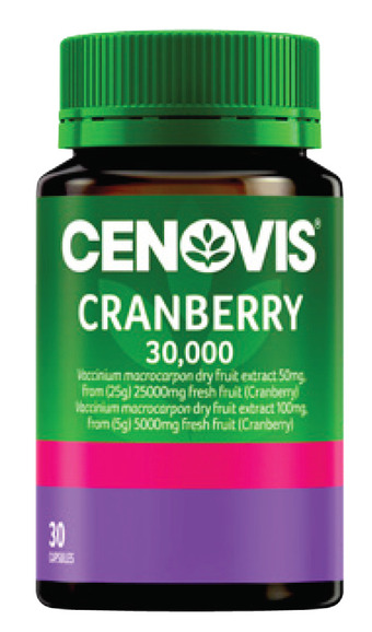 Discount Drug Stores Cenovis cranberry 30,000 30 capsules offer