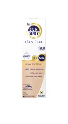 Discount Drug Stores Sunsense daily face spf50+ 75g offer