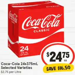 IGA Coca-Cola offer