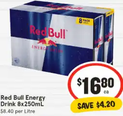IGA Energy Drink offer