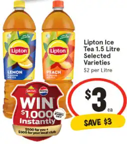 IGA Ice Tea offer